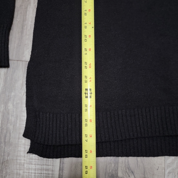 Anthropologie Black V-Neck Sweater - Picture 6 of 10